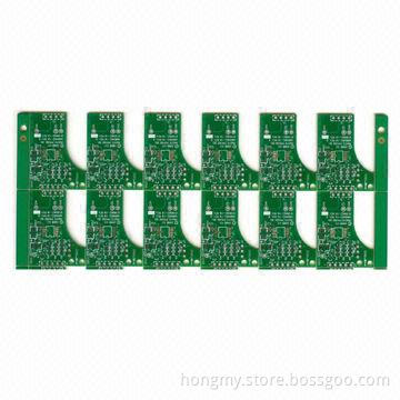 6-layer High-density Multilayer PCB, mobile phone board with green soldermask